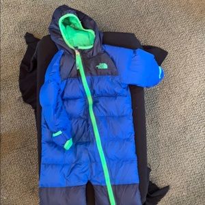 North face snowsuit
